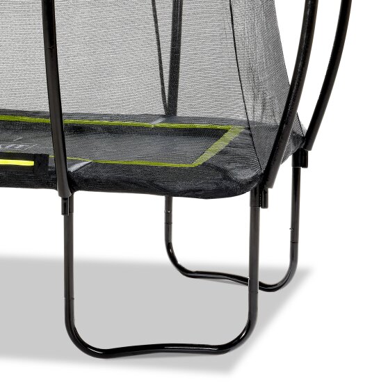 exit silhouette trampolin 153x244cm schwarz