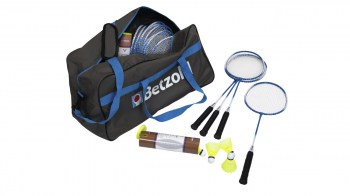 Betzold Badmintonschläger-Schul-Set "PLUS" für Anfänger mit Tasche + Bällen ITOBA -Sport.Shop 