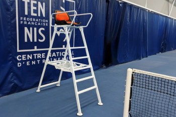 Schiedsrichterstuhl "Aluminium " zusammenklappbar - Turnier I Toba-Sport.Shop