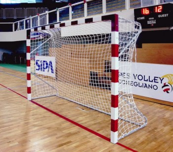 Handballtor 3x2m - ALU - in Bodenhülsen I Toba-Sport.Shop